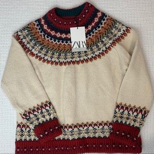 Zara girls sweater size 11/12 NEW soft material